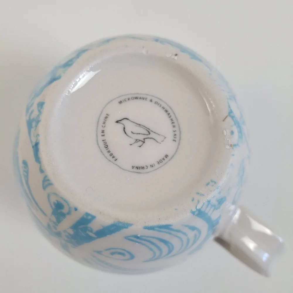 Anthropologie monogram mug